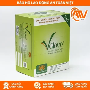 Găng Tay Y Tế Phẫu Thuật Đã Tiệt Trùng Vglove 10.0g Số 7