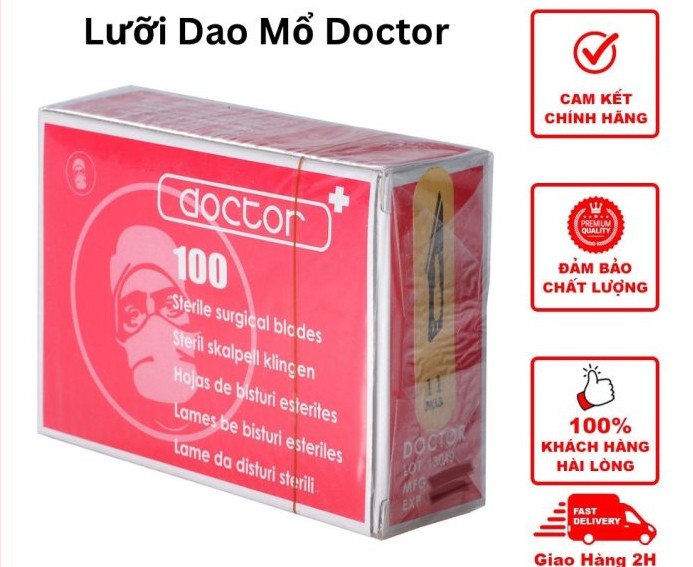 Vật tư y tế tiêu hao, lưỡi do mổ số 11