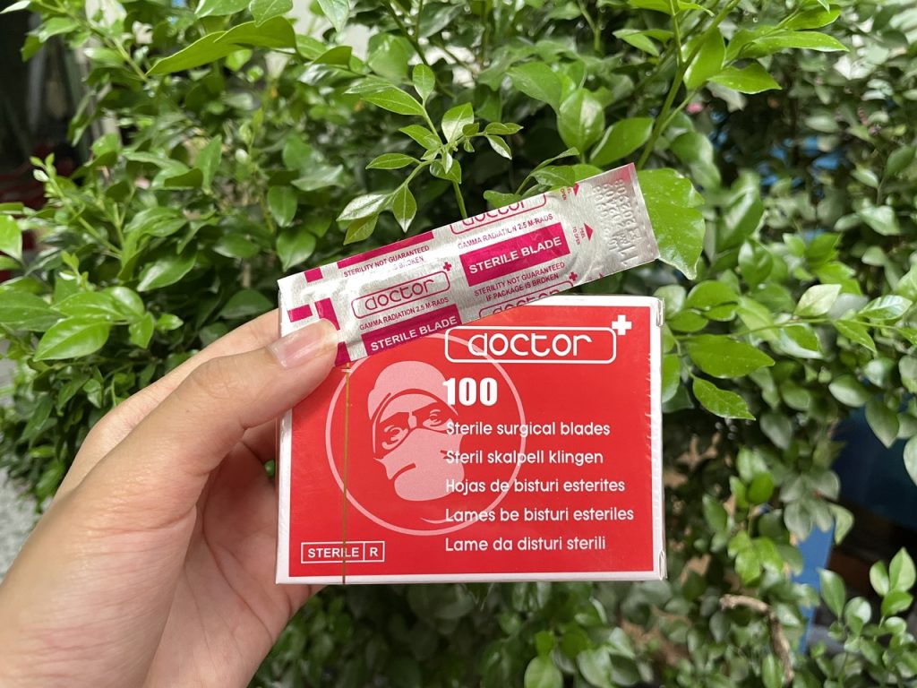 Vật tư y tế tiêu hao, lưỡi do mổ số 11
